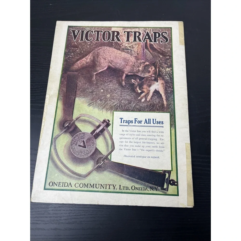 Hunter‎ Trader Trapper June 1924 Vintage Hunting Trapping Magazine Antique